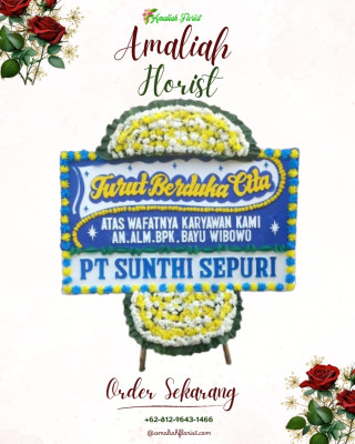 Papan Bunga Duka di Cibeureum Hilir