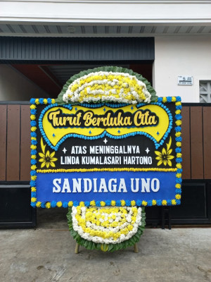 Papan Bunga Duka di Cibeureum Hilir