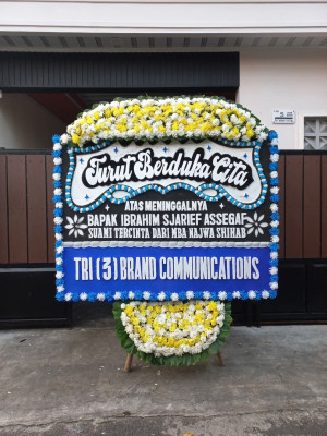 Papan Bunga Duka di Cibeureum Hilir